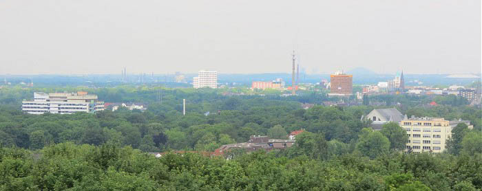 панорама Гельзенкирхена